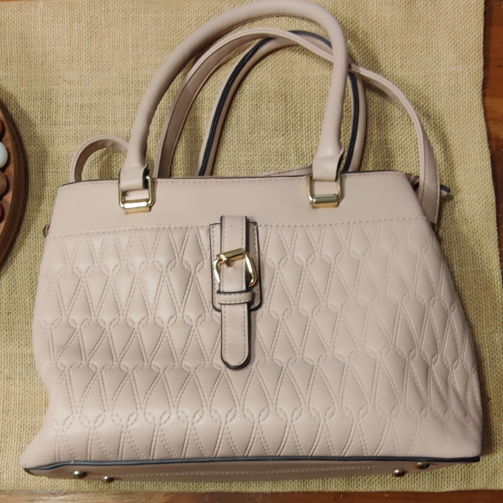 Light pink handbag
